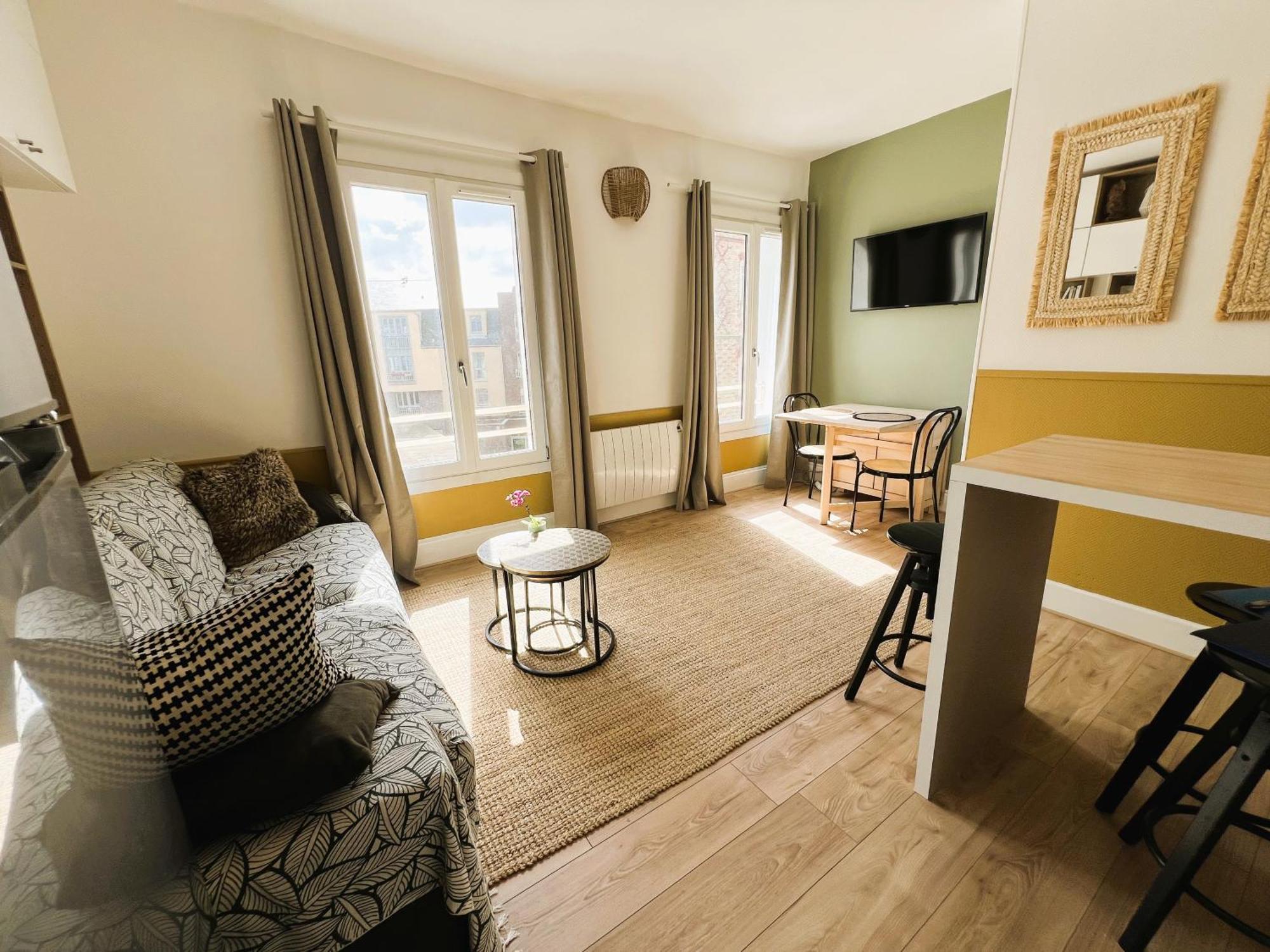 Appartement Nid Douillet Mers-les-Bains Esterno foto